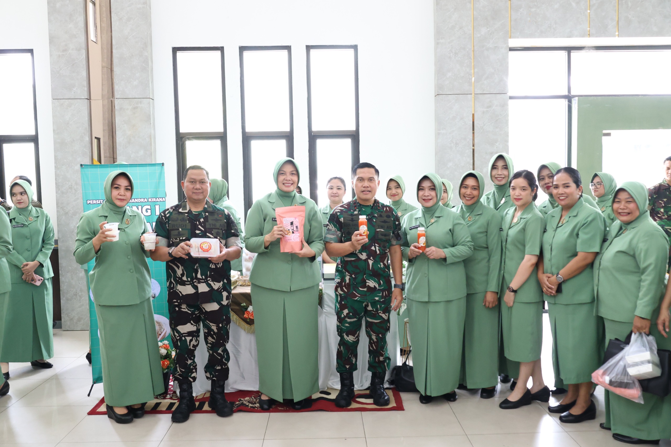 Kodam XIX/Tuanku Tambusai Satukan Persit, Perkuat Keluarga dan Semangat Berkarya